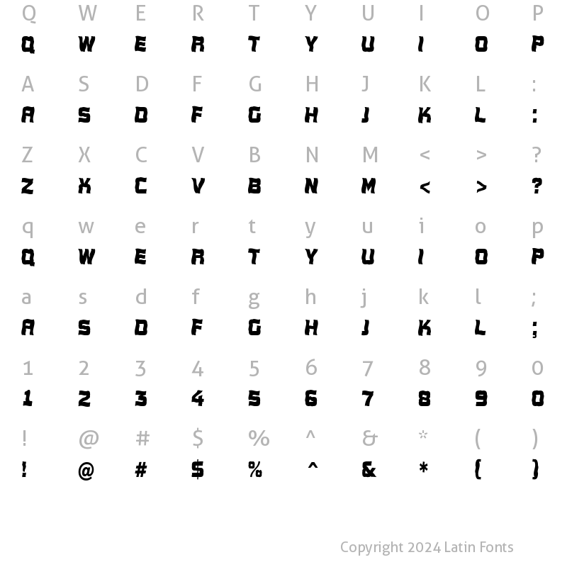 Character Map of a_ConceptoTitulNrWv Medium