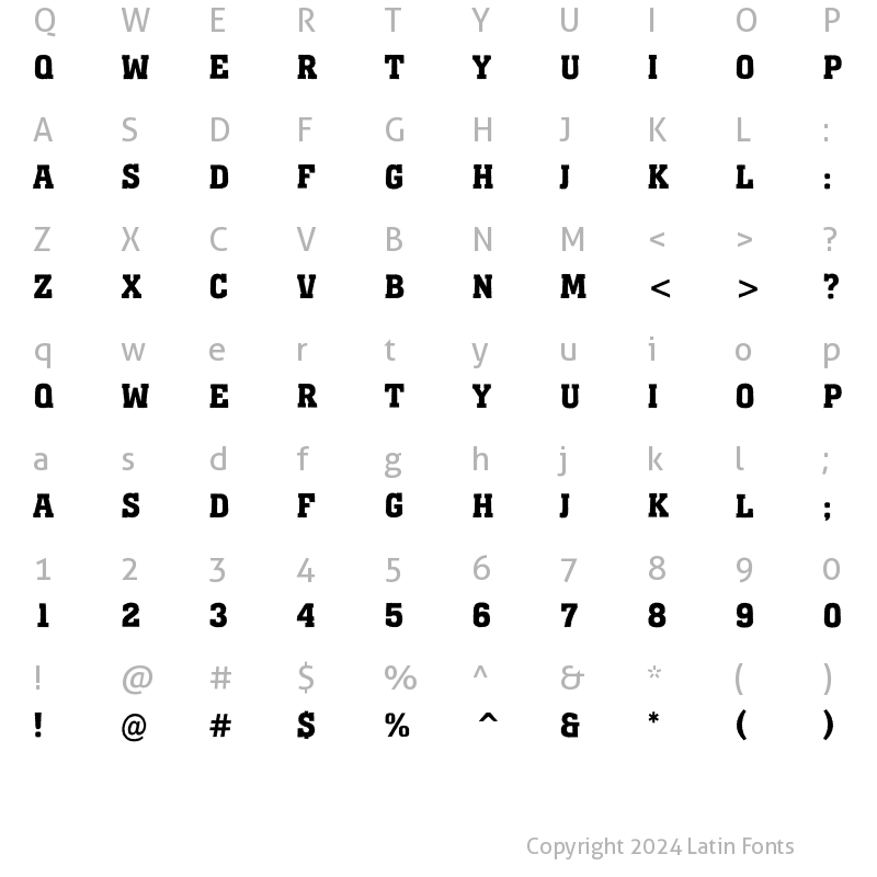 Character Map of a_MonumentoTitulRg Bold