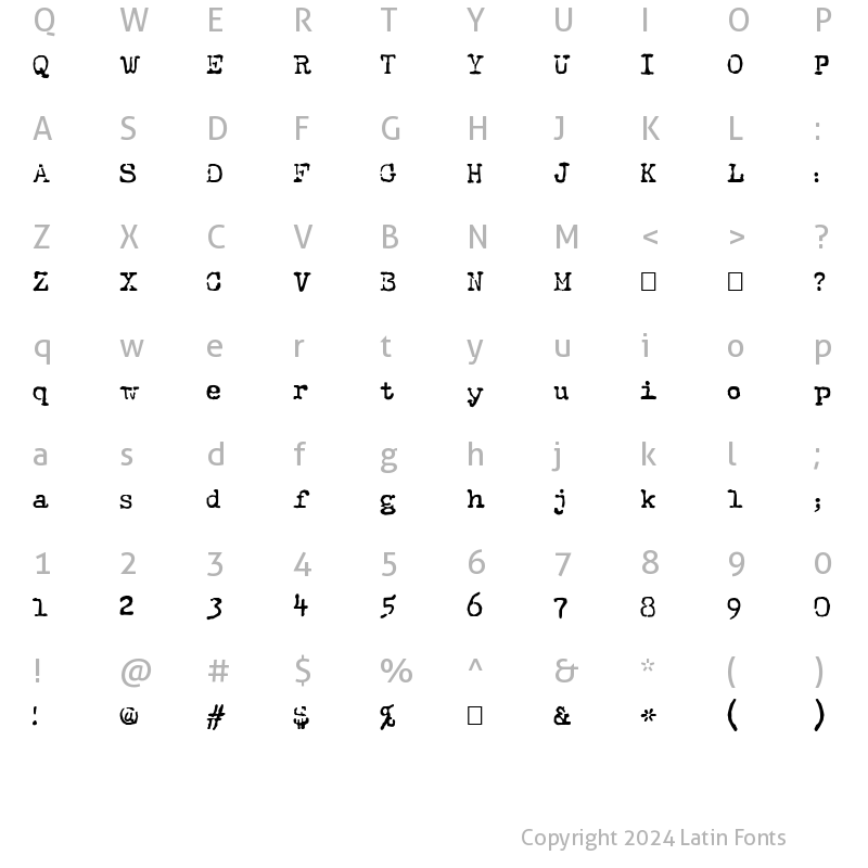 Character Map of Intersidereal Quest Normal