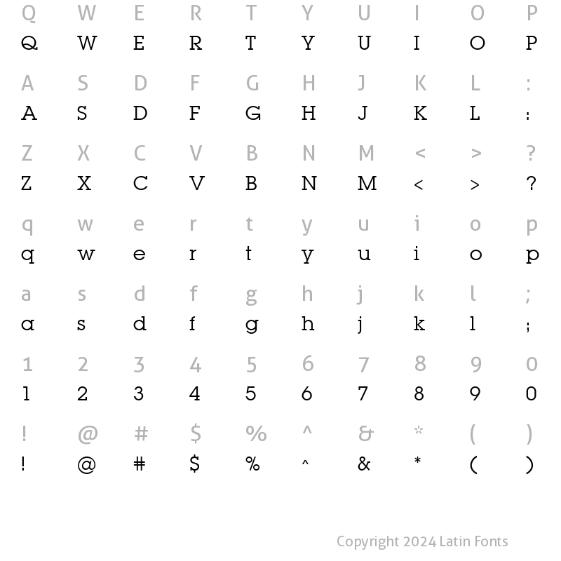 Character Map of LugaBook Book