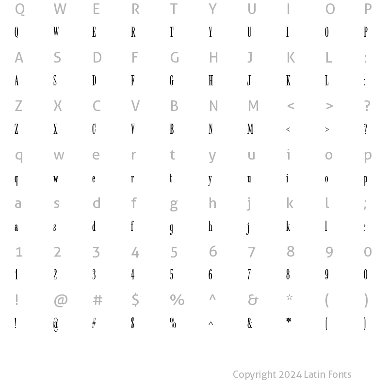 Character Map of Radar Normal